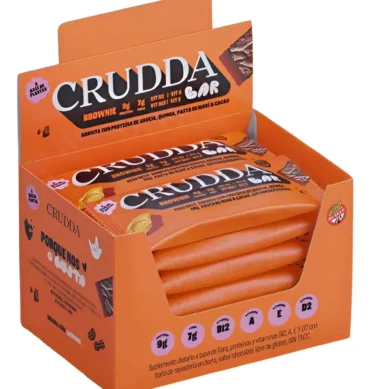 Barras Proteicas Crudda - Caja x 10 unidades
