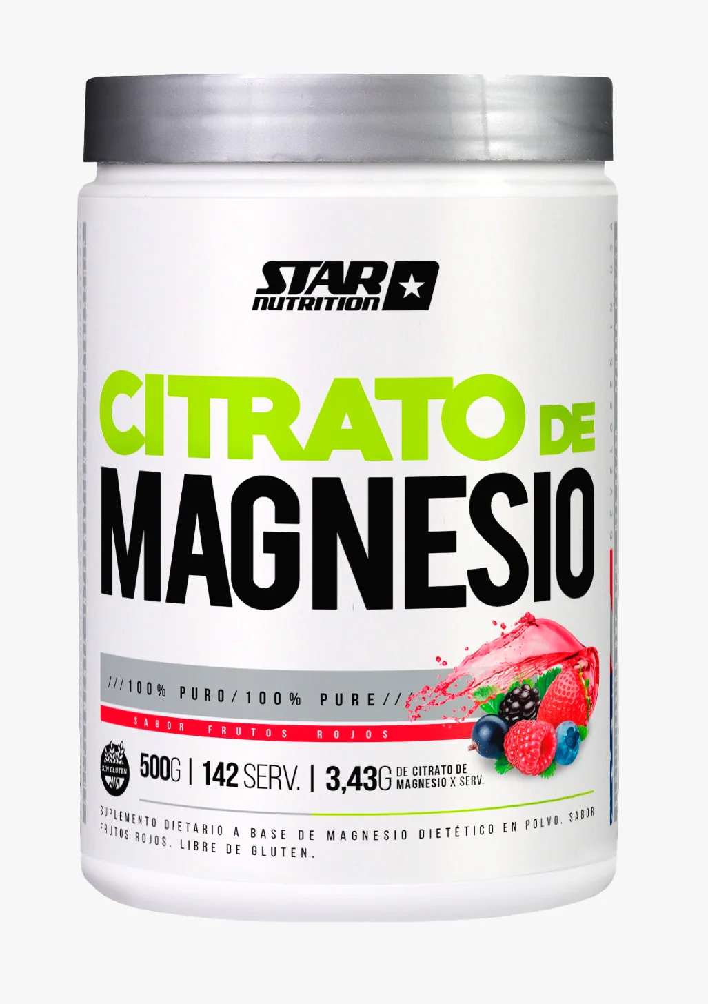 Citrato de Magnesio 500gr Star Nutrition