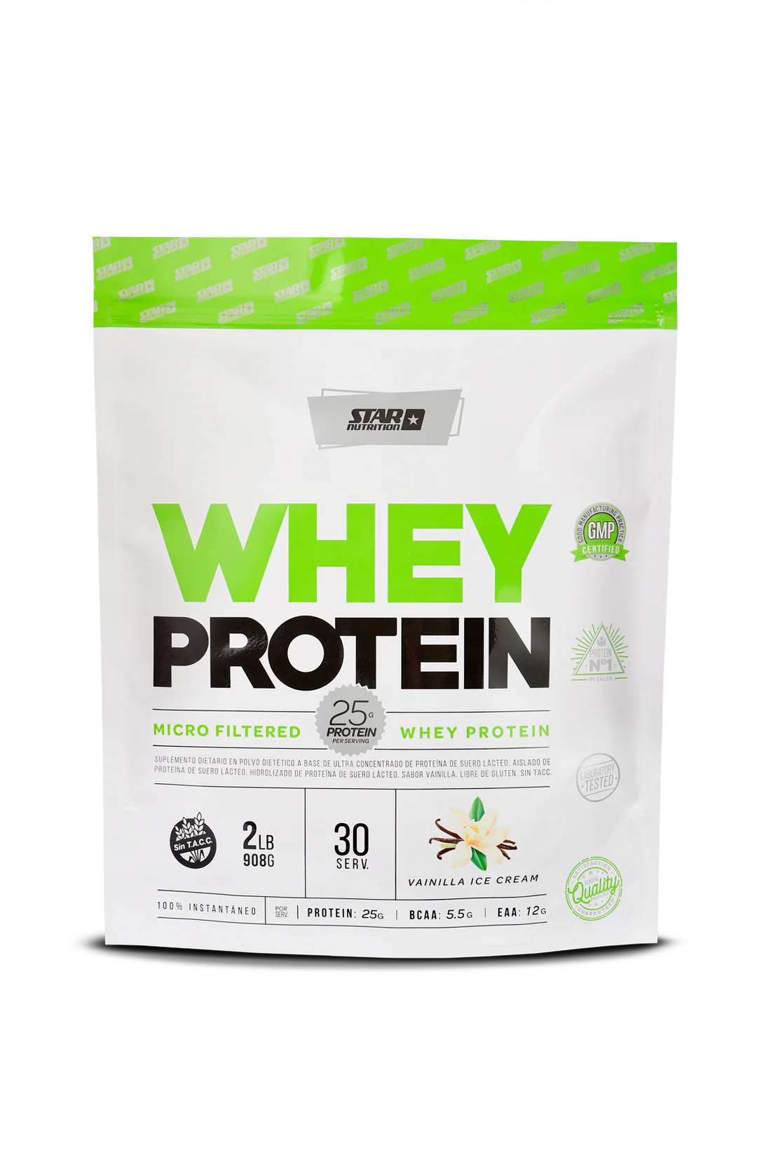 Whey Protein 2 Lbs DOYPACK - Star Nutrition