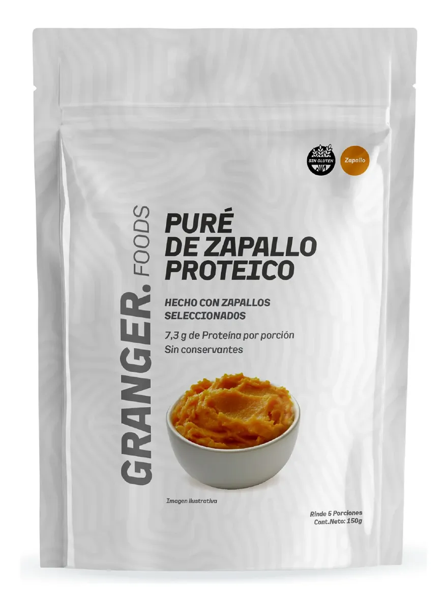 Granger Pure Proteico PAPA / ZAPALLO 150GR - Imagen 2