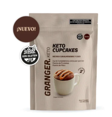 GRANGER - Cupcakes Keto x 210 grs